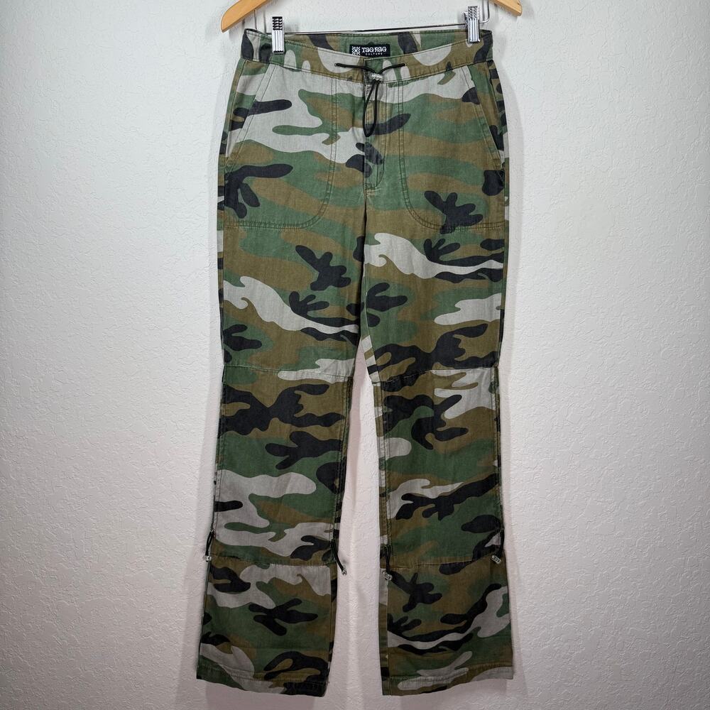 Women's Vintage‎ Tag Rag Camouflage Straight Leg Pants Size 5